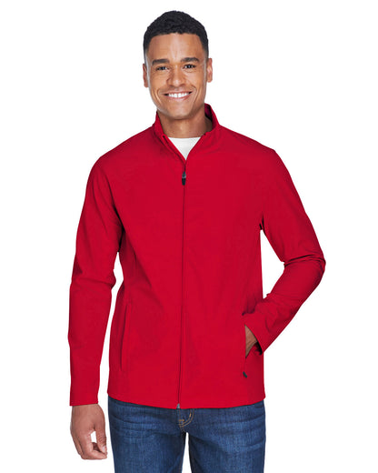 Team 365 Men's Leader Soft Shell Jacket TT80 SPORT RED