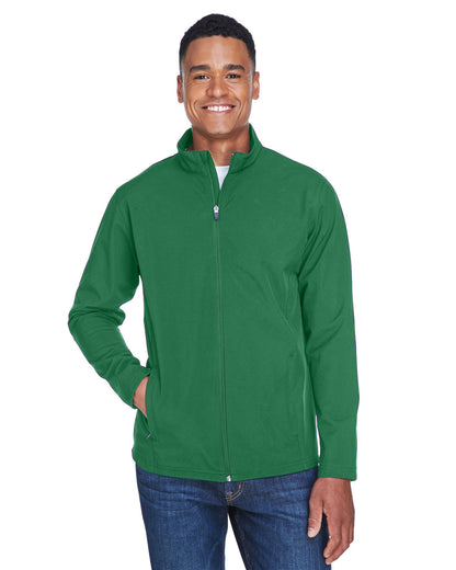 Team 365 Men's Leader Soft Shell Jacket TT80 SPORT DARK GREEN