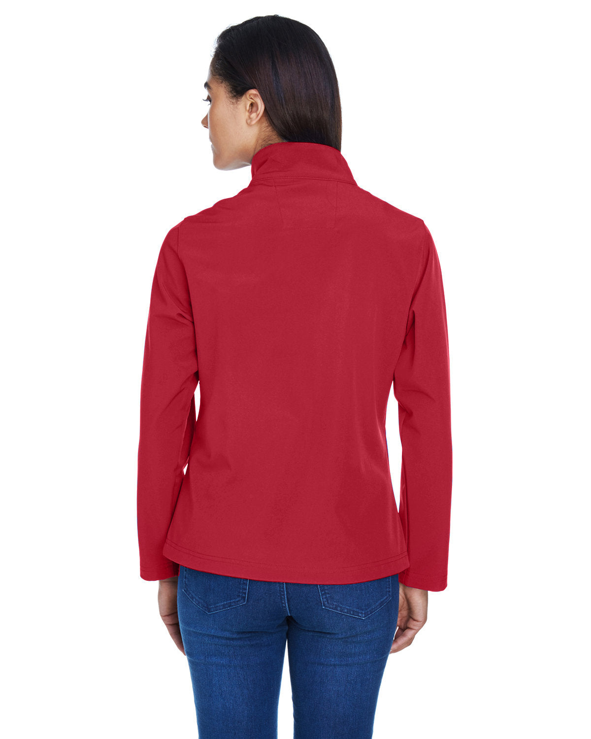 Team 365 Ladies' Leader Soft Shell Jacket TT80W SP SCARLET RED