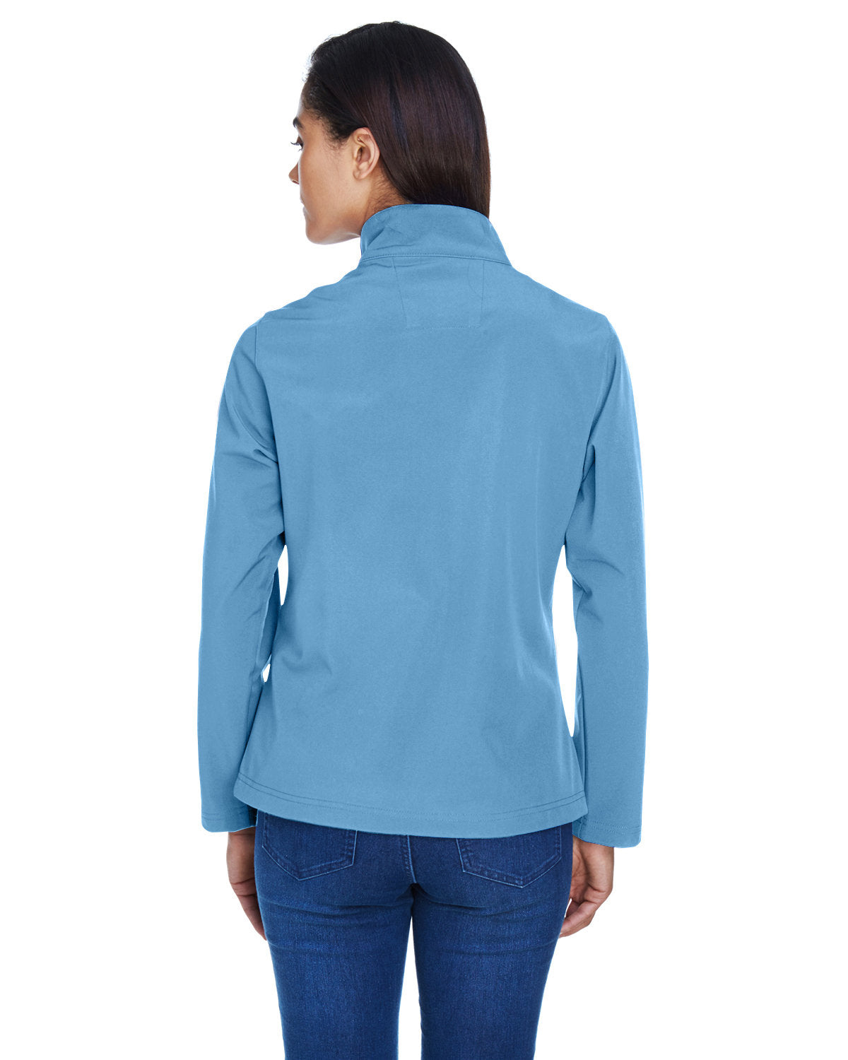 Team 365 Ladies' Leader Soft Shell Jacket TT80W SPORT LIGHT BLUE