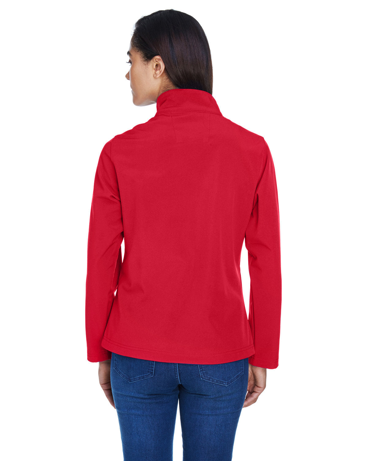 Team 365 Ladies' Leader Soft Shell Jacket TT80W SPORT RED