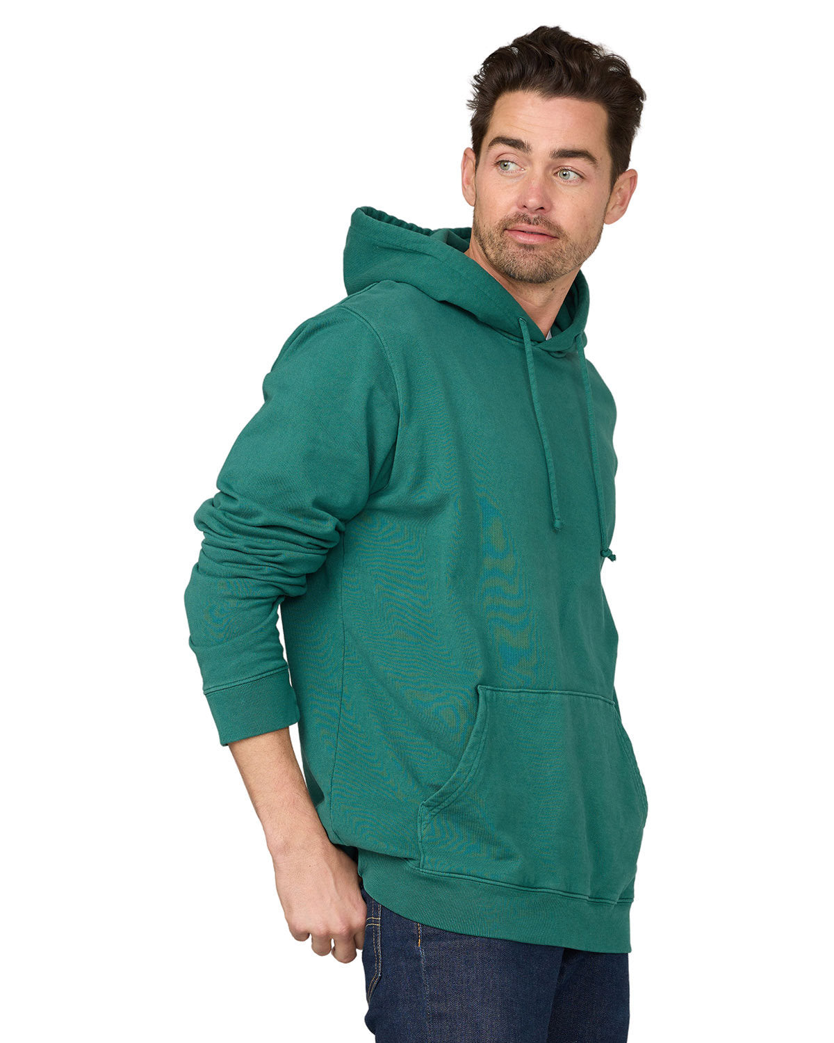 US Blanks Men's USA Made Cotton Hooded Sweatshirt US4412