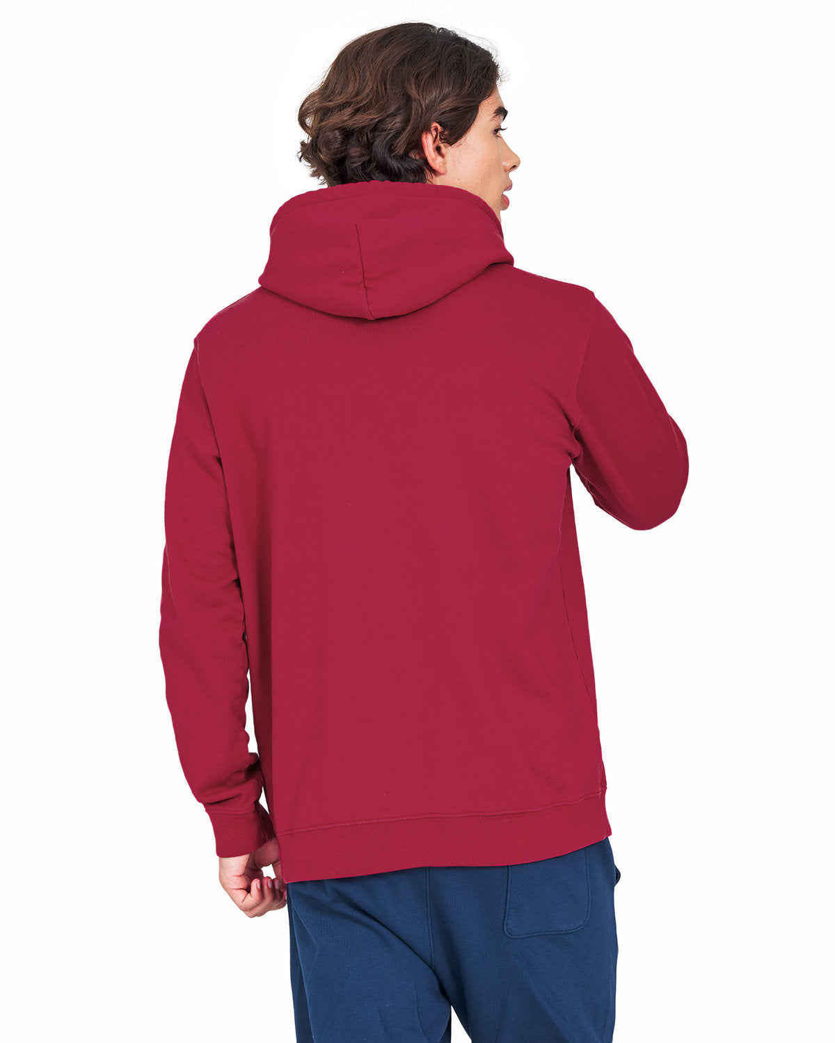 US Blanks Men's USA Made Cotton Hooded Sweatshirt US4412