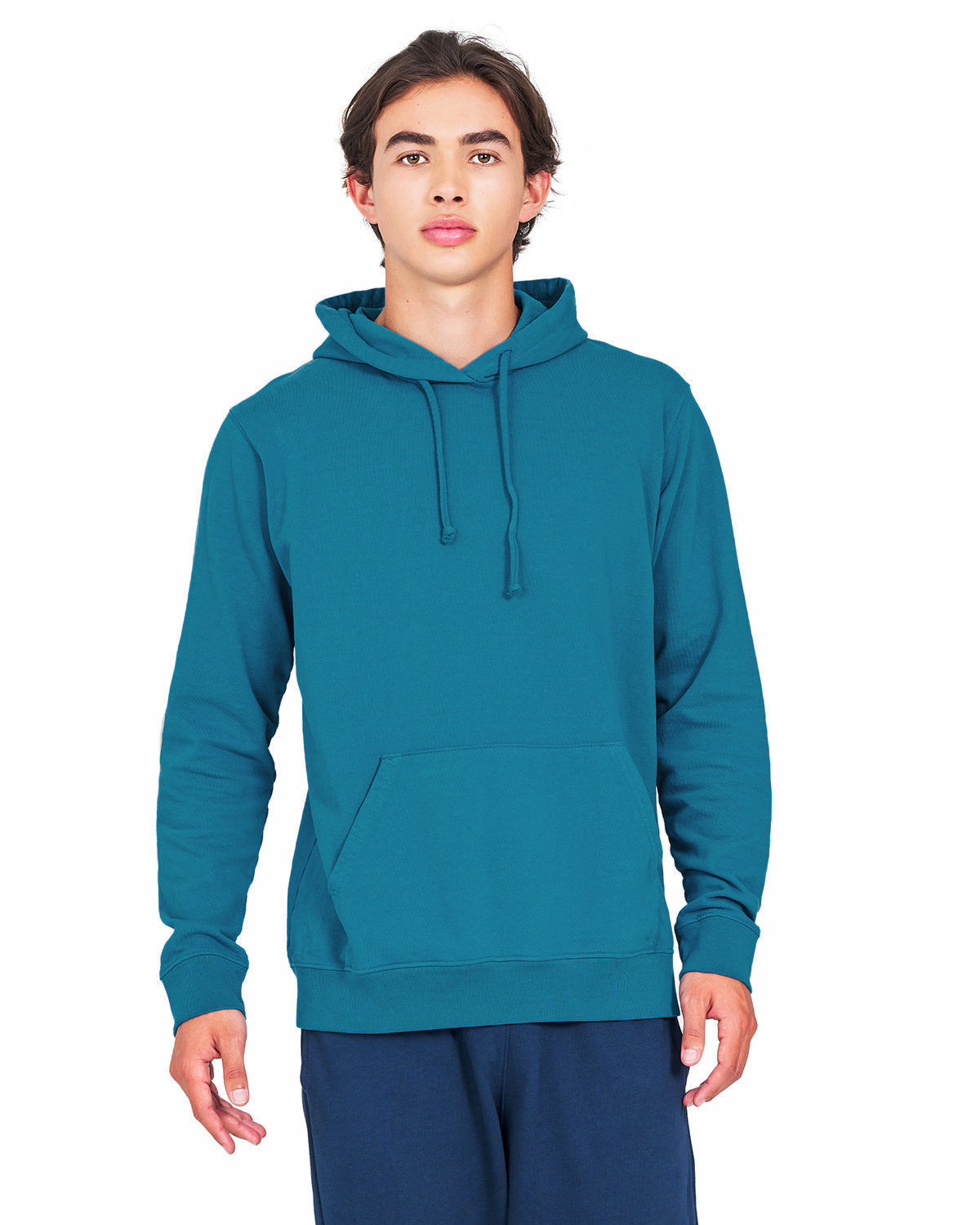 US Blanks Men's USA Made Cotton Hooded Sweatshirt US4412