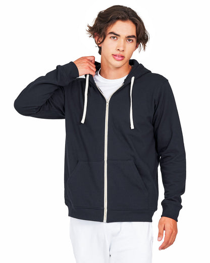 US Blanks Unisex USA Made Full-Zip Hooded Sweatshirt US4422