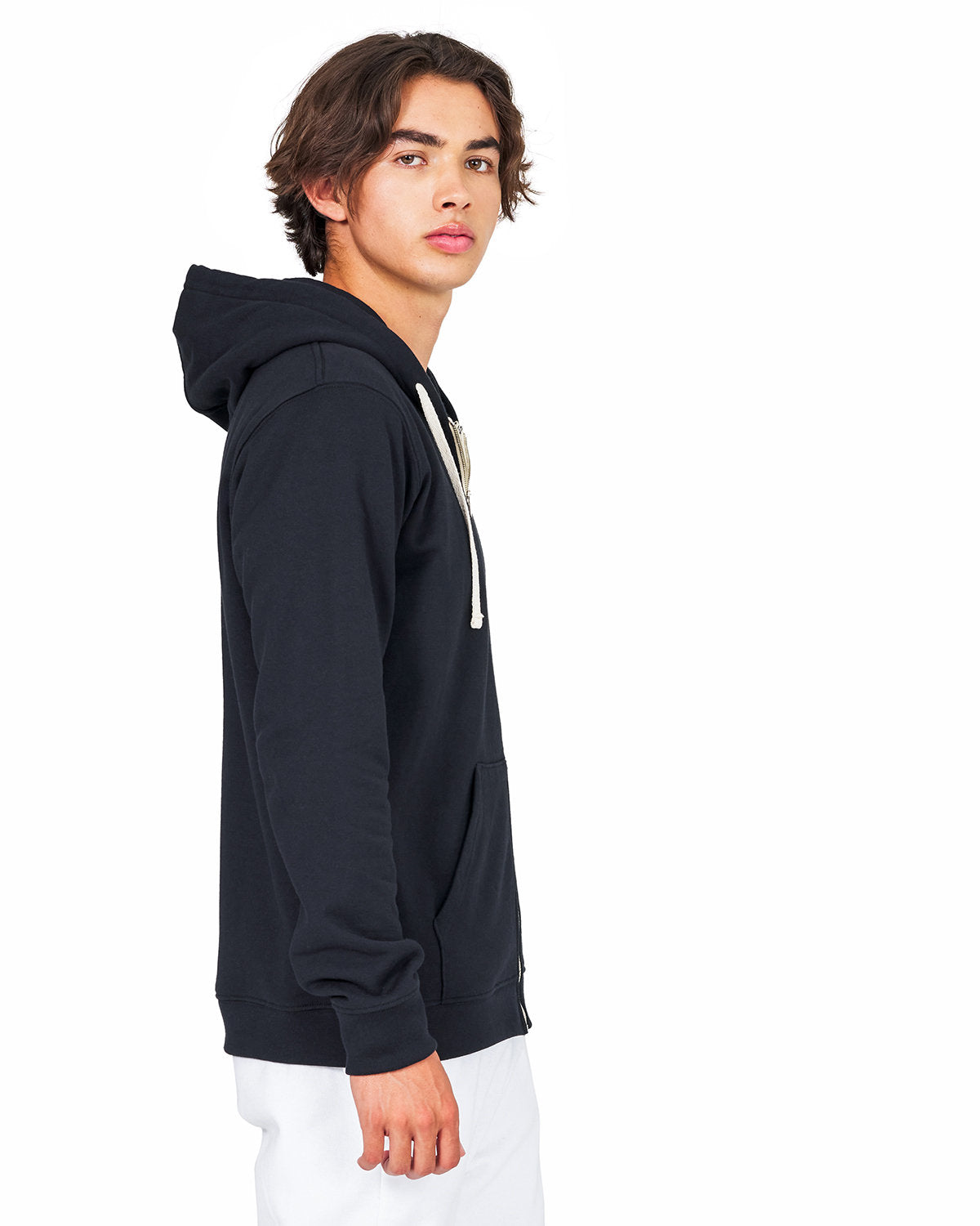 US Blanks Unisex USA Made Full-Zip Hooded Sweatshirt US4422