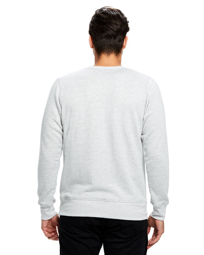 US Blanks Men's USA Made Long-Sleeve Pullover Sweatshirt US8000