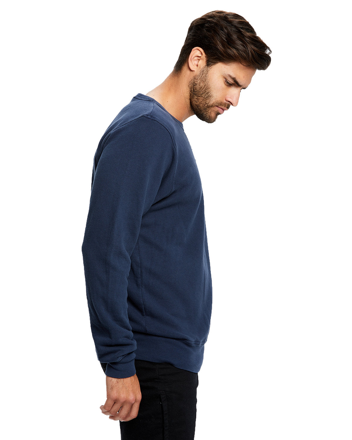 US Blanks Men's USA Made French Terry Crewneck Sweatshirt US8000G