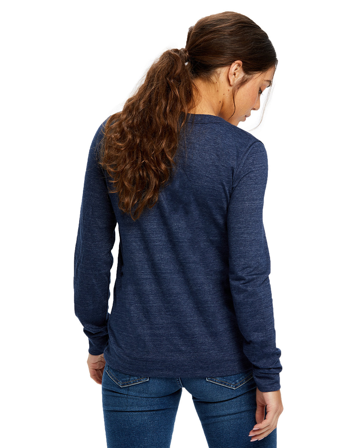 US Blanks Ladies' USA Made Long-Sleeve Cardigan US950