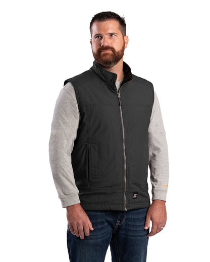 Berne Men's Heartland Fleece-Lined Ripstop Vest V817