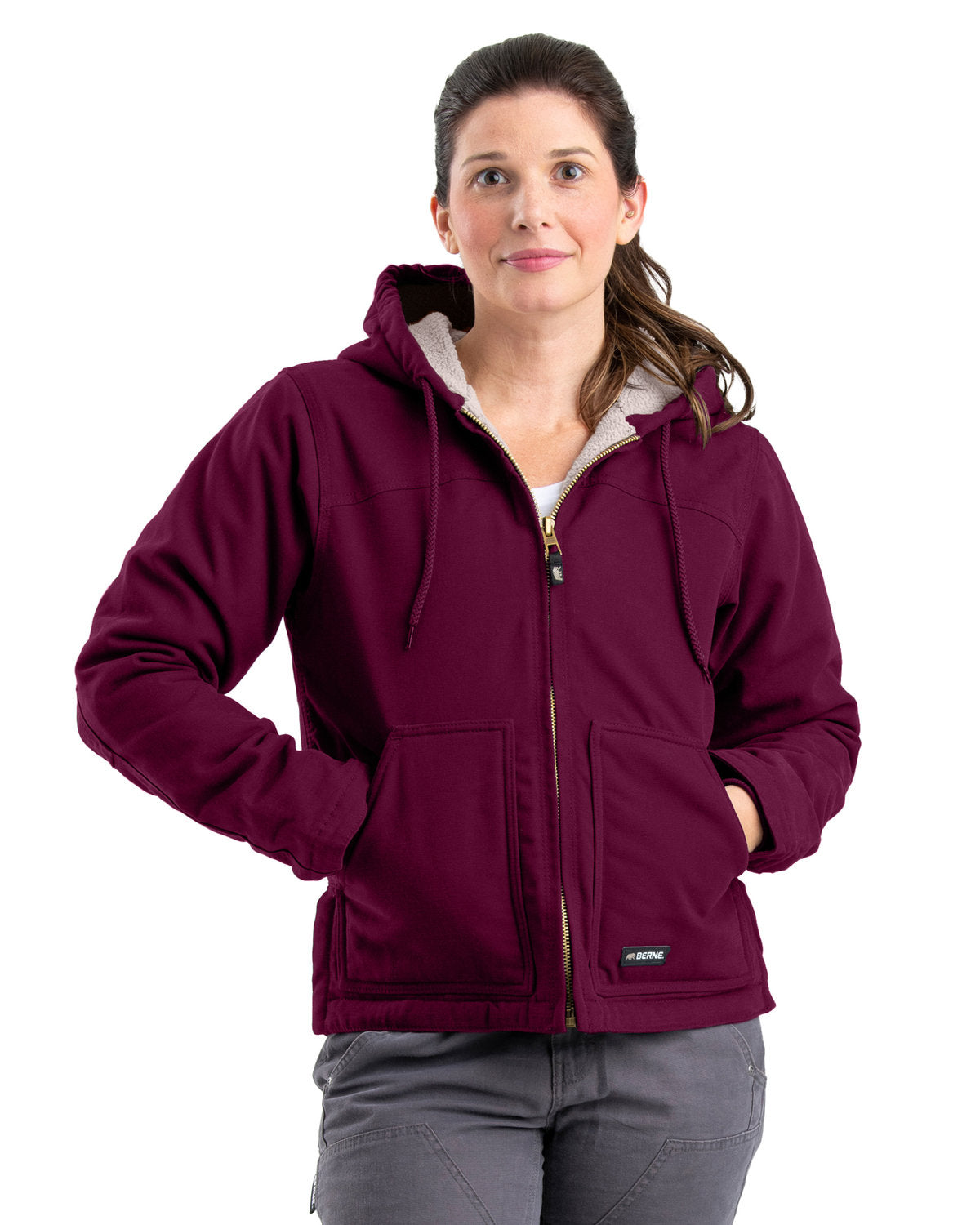 Berne Ladies' Softstone Hooded Coat WHJ43