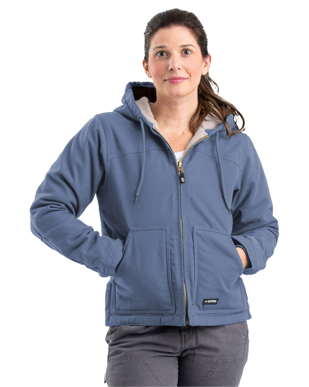 Berne Ladies' Softstone Hooded Coat WHJ43