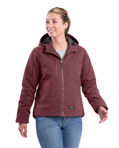 Berne Ladies' Heathered Duck Hooded Jacket WHJ65