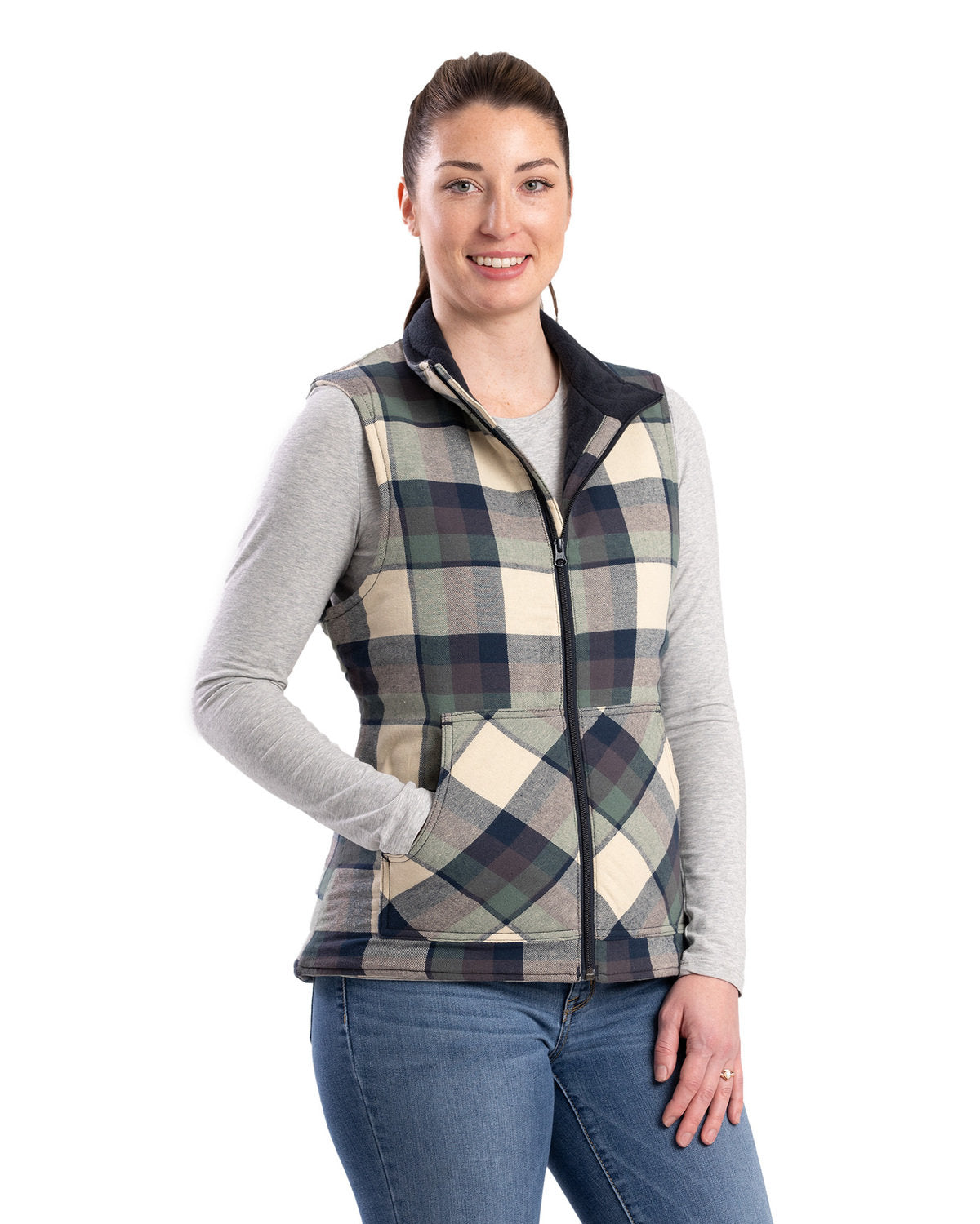 Berne Ladies' Insulated Flannel Vest WV16