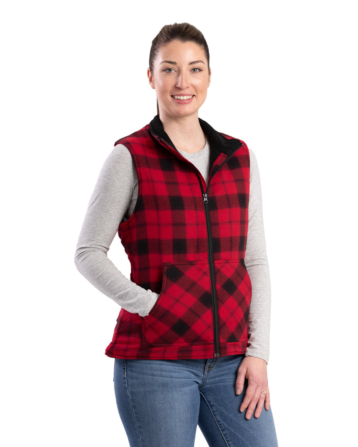 Berne Ladies' Insulated Flannel Vest WV16